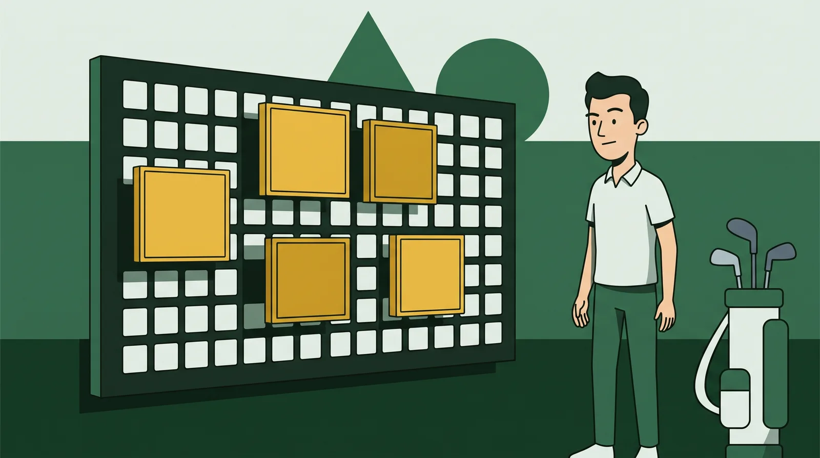 A shot's key numbers highlighted among a wall of metrics